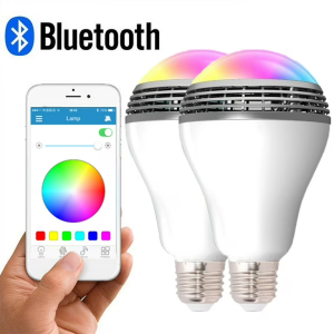 E27 Bluetooth Smart Led Bulb With Speaker With App Control It