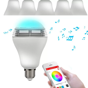 E27 Bluetooth Smart Led Bulb With Speaker With App Control It