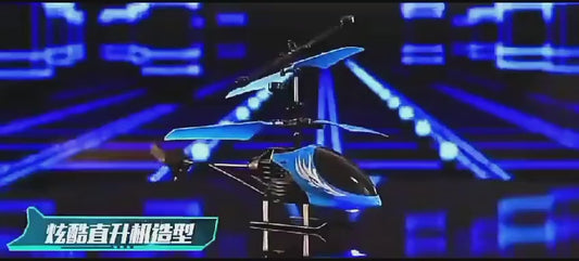 Rechargeable Flying Helicopter With Lights