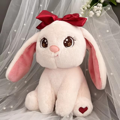 Princess Style Bow Bunny Rabbit Plushie