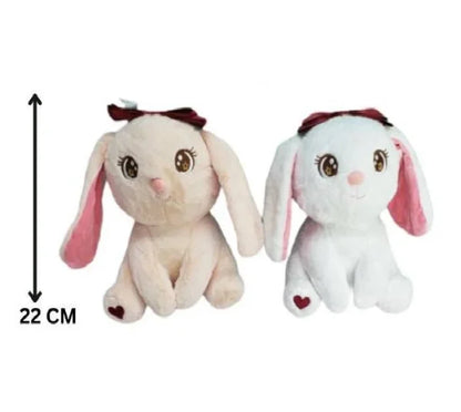 Princess Style Bow Bunny Rabbit Plushie